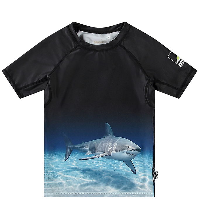 Molo Badebluse - UV50+ - Neptune - Faded Shark
