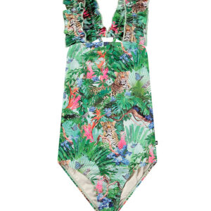 Molo Badedragt - UV50+ - Nitika - Green Tropical