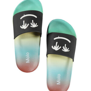 Molo Badesandaler - Zhappy - Palm Spray Face