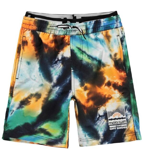 Molo Badeshorts - Neal - Tie Dye Swim - 2-3 år (92-98) - Molo Badetøj