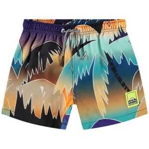 Molo Badeshorts - UV50+ - Niko - Faded Palmtrees