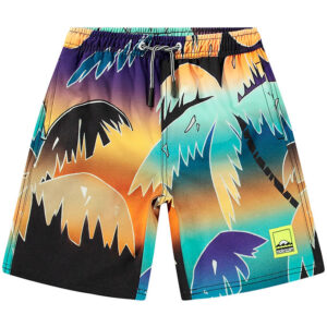Molo Badeshorts - UV50+ - Nilson - Faded Palmtrees