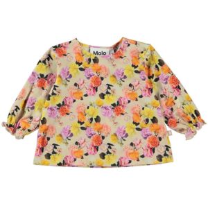 Molo Bluse - Elina - Baby Roses - 1 år (80) - Molo Bluse