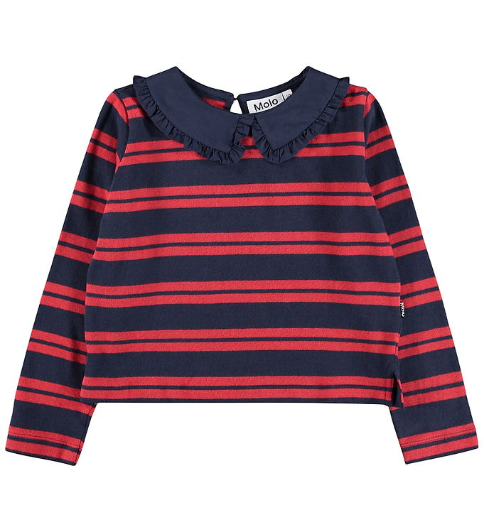 Molo Bluse - Rama - Ruby Stripe