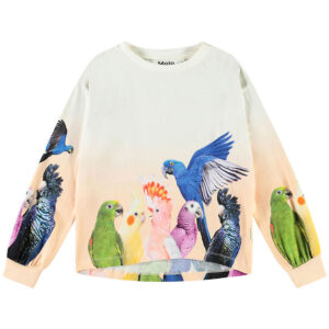 Molo Bluse - Reniza - Group Of Parrots