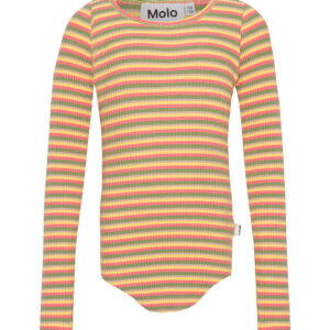 Molo Bluse - Rib - Rochelle - Sun Coral Moss