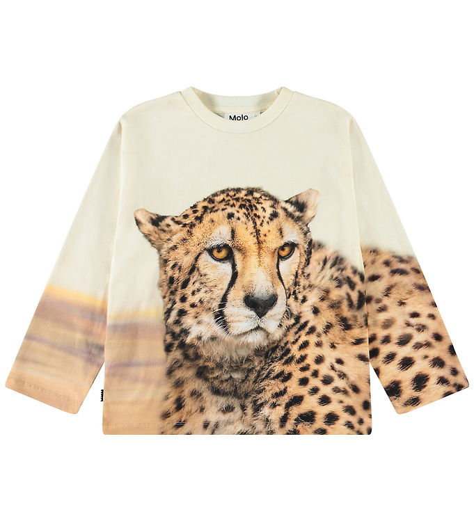 Molo Bluse - Rollo - Big Cheetah Light