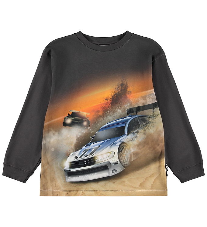 Molo Bluse - Rube - Beach Race Dark