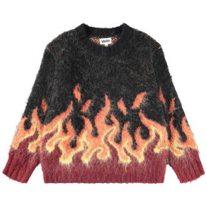 Molo Bluse - Strik - Bello - Flames