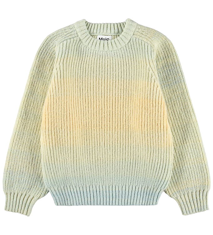 Molo Bluse - Strik - Bosse - Space Dye Green