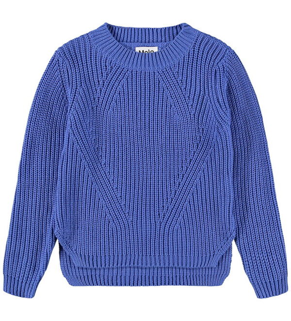 Molo Bluse - Strik - Gillis - Violet Blue