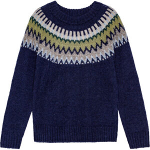 Molo Bluse - Strik - Uld/Akryl - Bae - Blue Calm