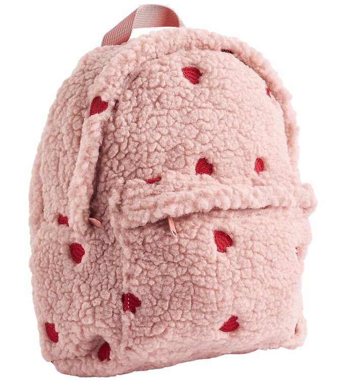 Molo Børnehavetaske - Red Hearts Soft