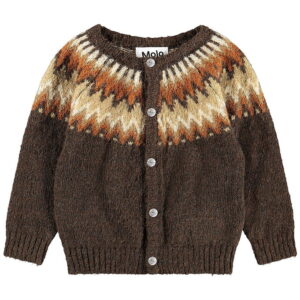 Molo Cardigan - Strik - Uld - Bay - Browns