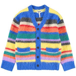 Molo Cardigan - Strik - Uld - Brutus - Fyzzy Stripe