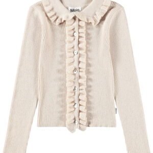 Molo Cardigan - Strik - Uld/Bomuld - Gamora - Buttercream