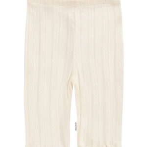 Molo Cykelshorts - Noella - Pearled Ivory m. Hulmønster