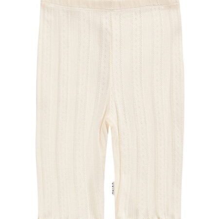 Molo Cykelshorts - Noella - Pearled Ivory m. Hulmønster