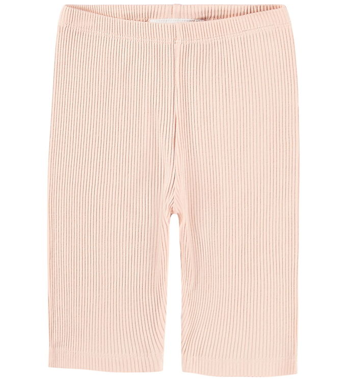 Molo Cykelshorts - Viskose - Rib - Nikki - Cloud Pink