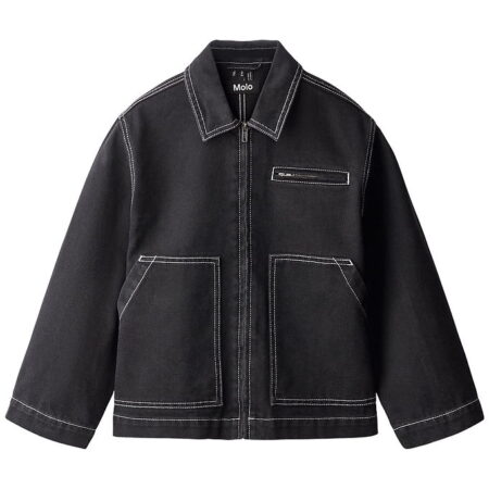 Molo Denimjakke - Hetson - Washed Black