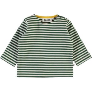 Molo - Dosti Bluse - Green Stripe - Str. 56