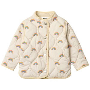Molo Dynejakke - Quiltet - Harrie - Small Rainbows