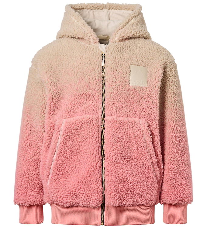 Molo Fleecejakke - Teddy - Hazzy - Faded Rose