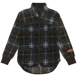 Molo Fleecejakke - Ulani - Grey Brown Check