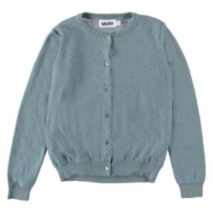 Molo - Georgina Cardigan - Misty Blue - Str. 110/116