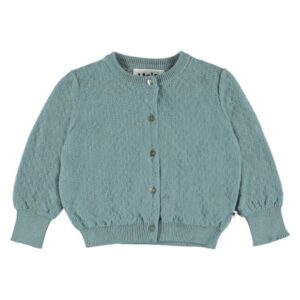 Molo - Ginny Cardigan - Misty Blue - Str. 68