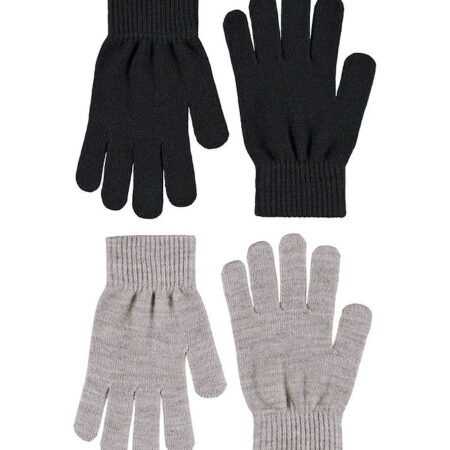 Molo Handsker - Akryl/Uld - Kiddy - 2-pak - Grey melange