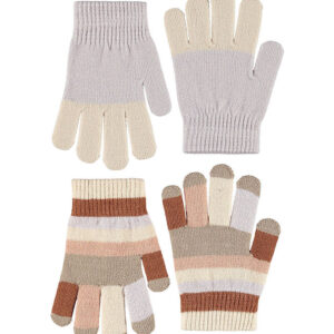 Molo Handsker - Strik - Kei - 2-pak - Lilac Marble