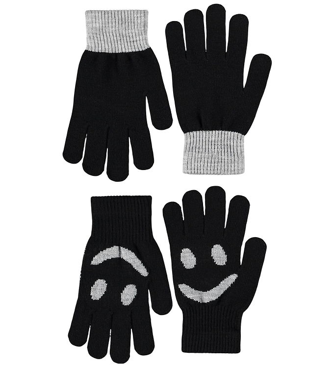 Molo Handsker - Strik - Kello - 2-Pak - Black