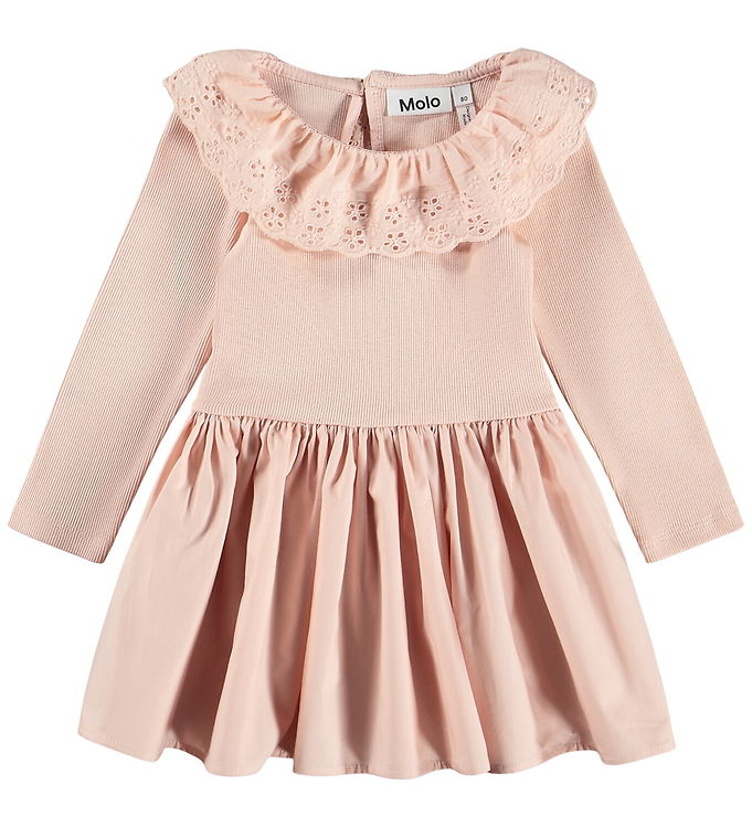 Molo Kjole - Crystala - Petal Blush