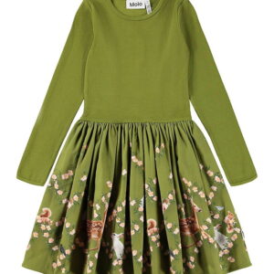 Molo Kjole - Rib - Casie Warm - Argyle Forest