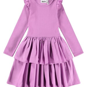 Molo Kjole - Rib - Cathi - Purple Ray