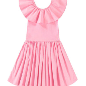 Molo Kjole - Rib - Christal - Pink Limonade