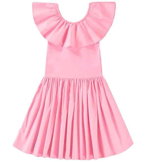 Molo Kjole - Rib - Christal - Pink Limonade