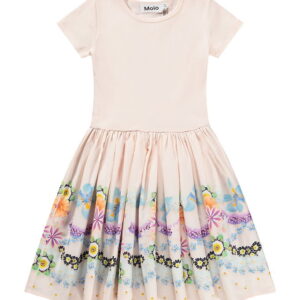 Molo Kjole - Rib - Cissa - Floral Icing