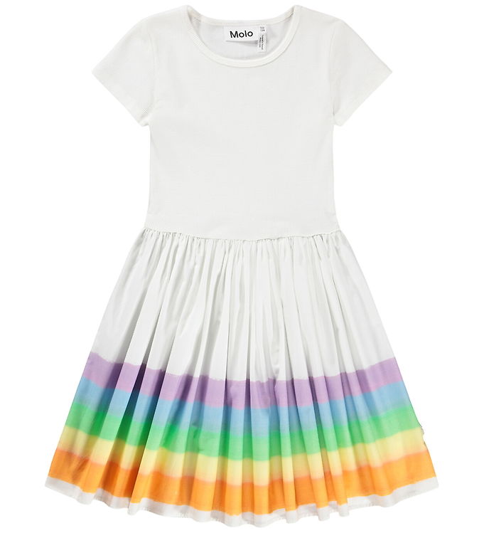Molo Kjole - Rib - Cissa - Painted Rainbow