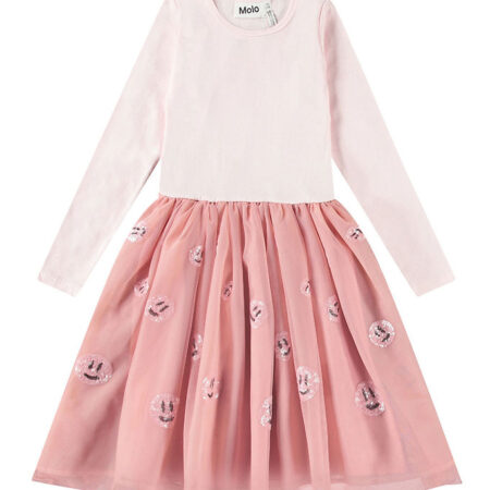 Molo Kjole m. Tyl/Palietter - Cyrus - Charlotte Pink