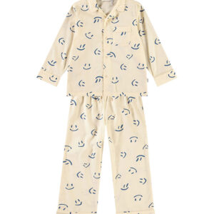 Molo Nattøj - Skjorte/Bukser - Lex - Happy White