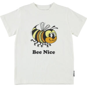 Molo - Road T-Shirt Bee Nice - White Star - Str. 104