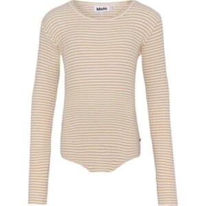 Molo - Rochelle Bluse - White Yellow Stripe - 110/116