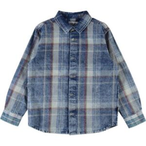 Molo - Russy Skjorte - Indigo Check - 98/104