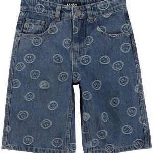 Molo Shorts - Art - Blue Happiness