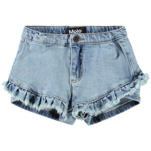 Molo Shorts - Denim - Agnetha - Distressed Washed