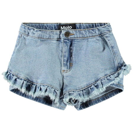 Molo Shorts - Denim - Agnetha - Distressed Washed