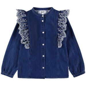 Molo Skjorte - Denim - Raphaella - Oak Embroidery