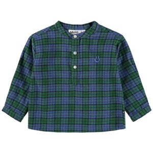 Molo Skjorte - Enoz - Blue Pine Check
